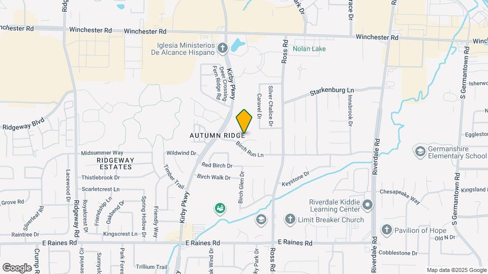 6628 Bent Birch Cove Map and Location Details