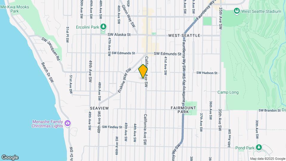 5025 California Ave SW Map and Location Details