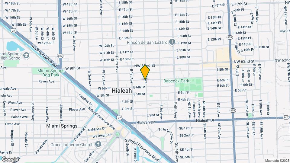 190 E 7th St Map and Location Details
