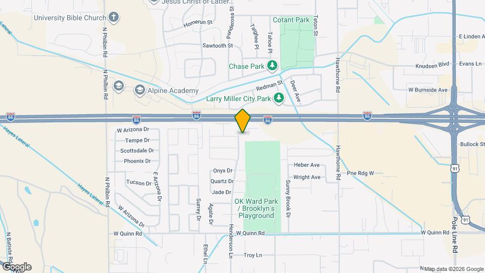 4330 Henderson Ln Map and Location Details