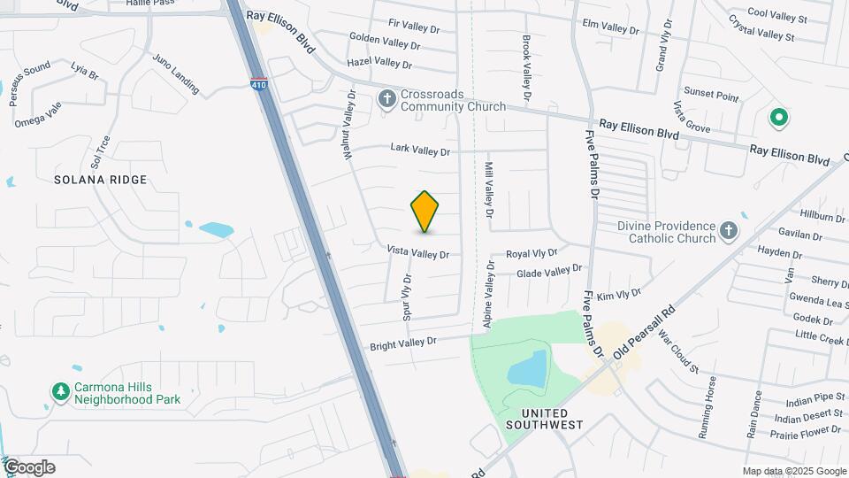 6142 Lawn Valley Dr Map and Location Details