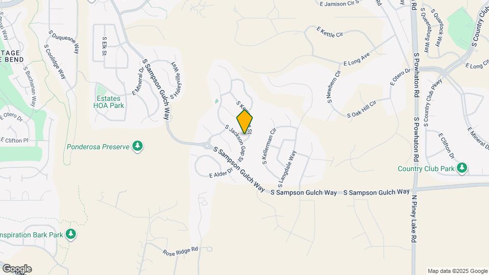 8148 S Jackson Gap St Map and Location Details