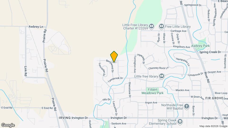 4165 Berrywood Dr, Unit #1 Mapa y Detalles de la Ubicación