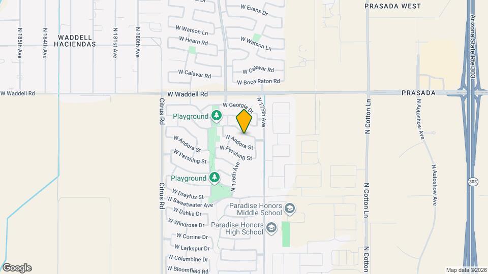 17547 W Eugene Terrace, Unit ID1385708P Map and Location Details