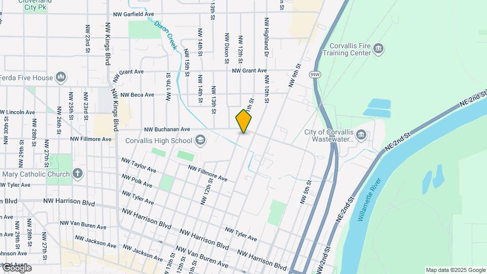 1033 NW 11th St Map and Location Details