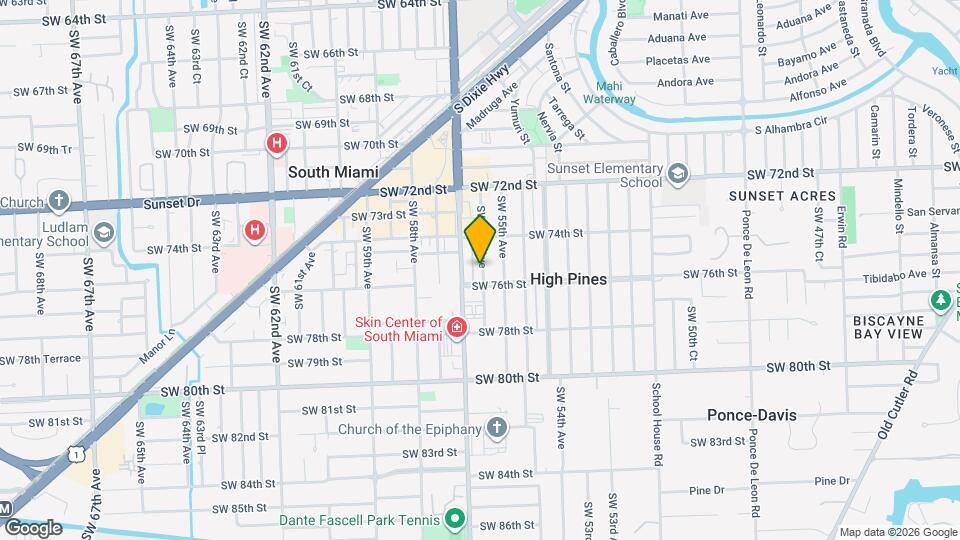 7541 SW 56th Ct Mapa y Detalles de la Ubicación