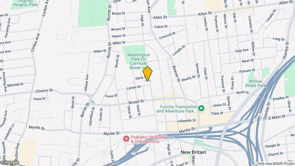 13 Lyman St Map and Location Details