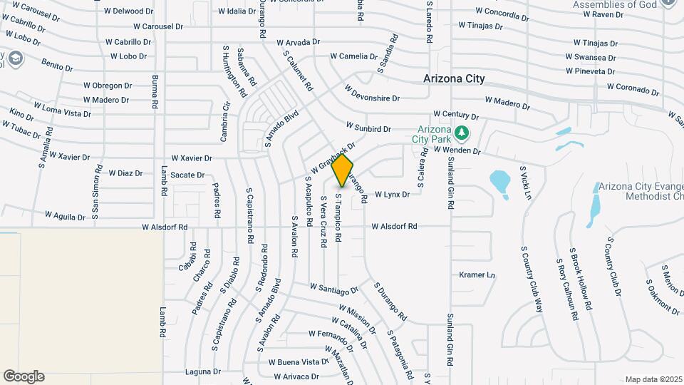 14283 S Tampico Rd Map and Location Details