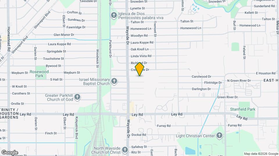 7930 Carolwood Dr Map and Location Details