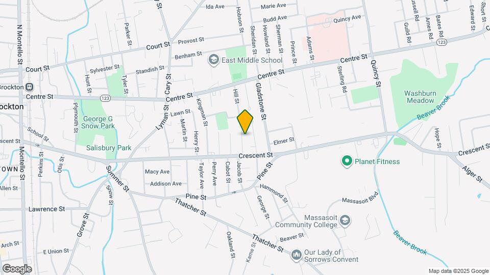 96 Hill St Map and Location Details