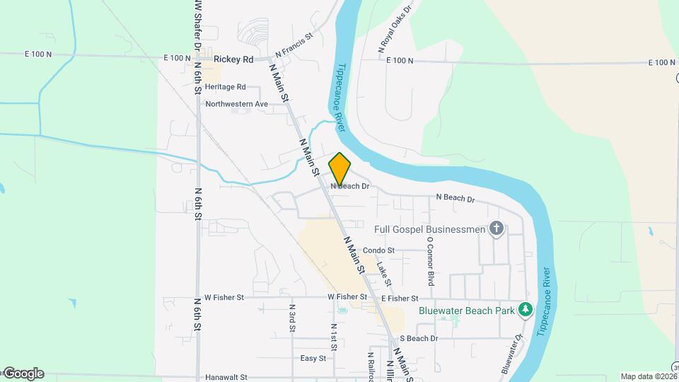 103 N Beach Dr, Unit 103 Map and Location Details