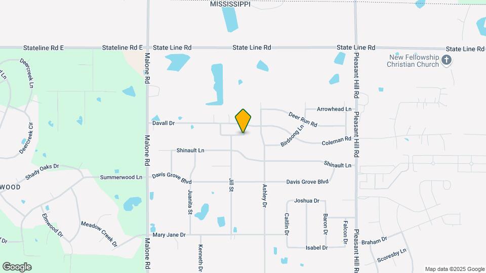 4419 Davall Cir Map and Location Details