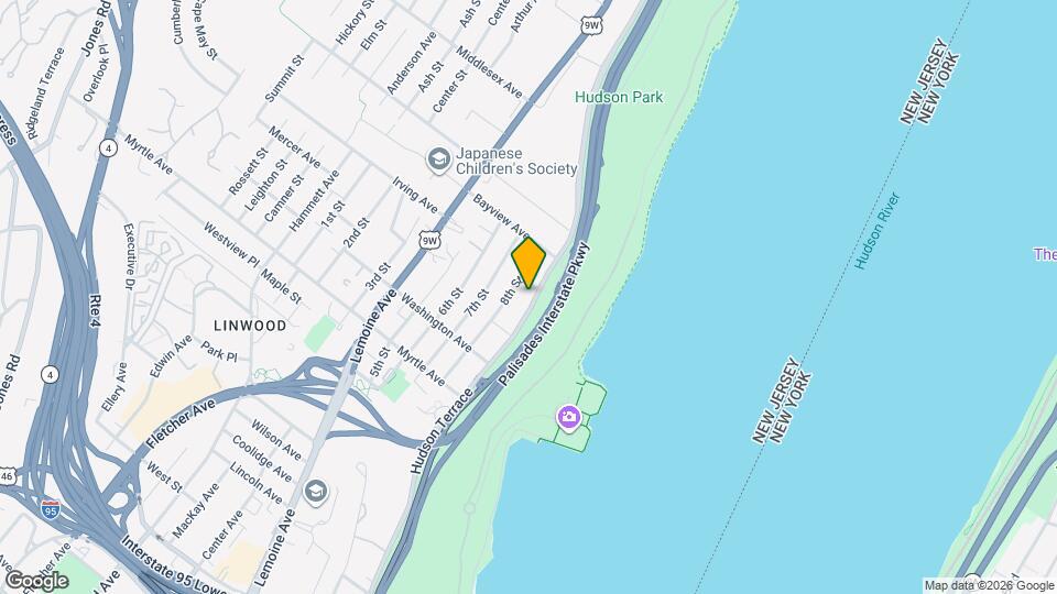 11 Hudson Terrace Map and Location Details