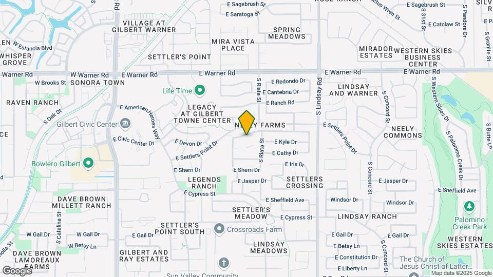 519 E Devon Dr Map and Location Details