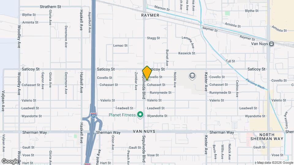 7510 Sepulveda Blvd Map and Location Details