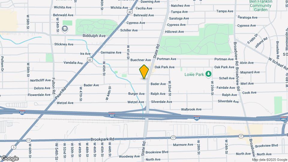 4754 State Rd Map and Location Details