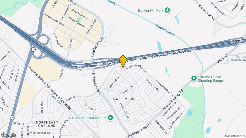 3328 Creek Meadow Ln Map and Location Details