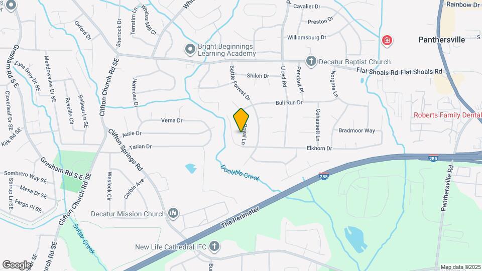 2933 Port Royal Ln Map and Location Details