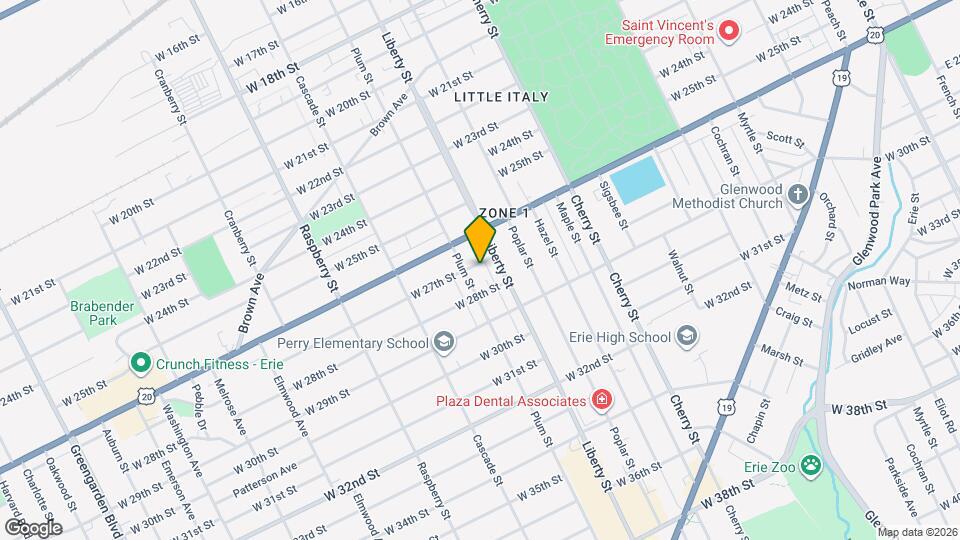 819 W 27th St, Unit 819 West 27th Map and Location Details