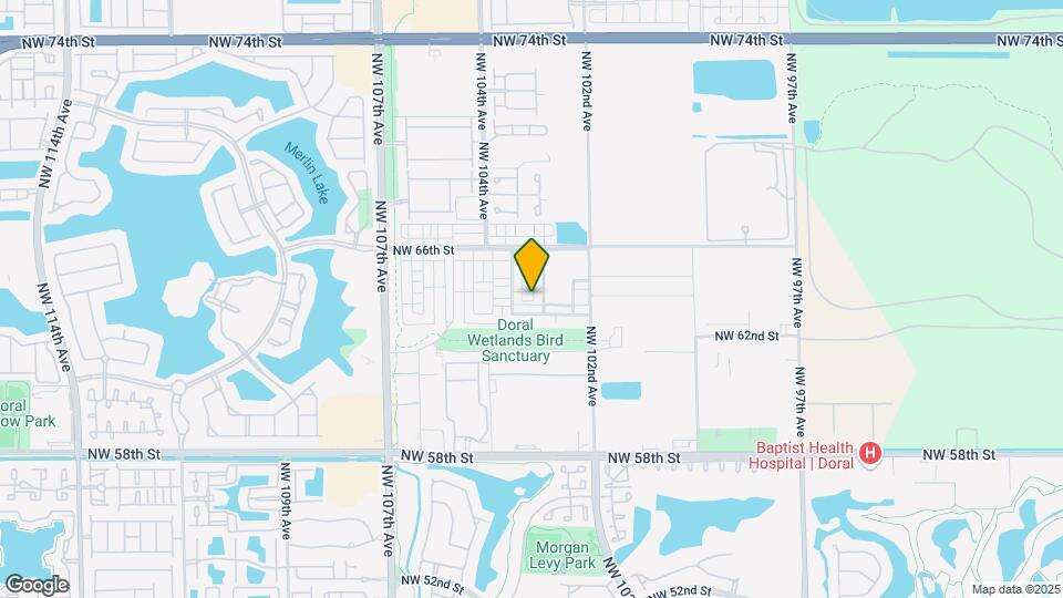 10290 NW 64th Ter, Unit ANDMARK AT DORAL Map and Location Details