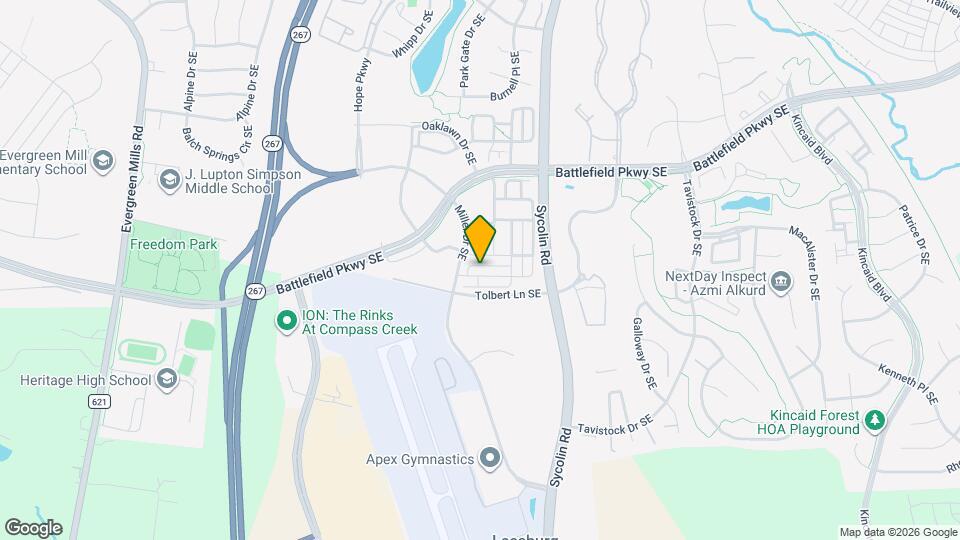 320 Pink Azalea Terrace SE Map and Location Details