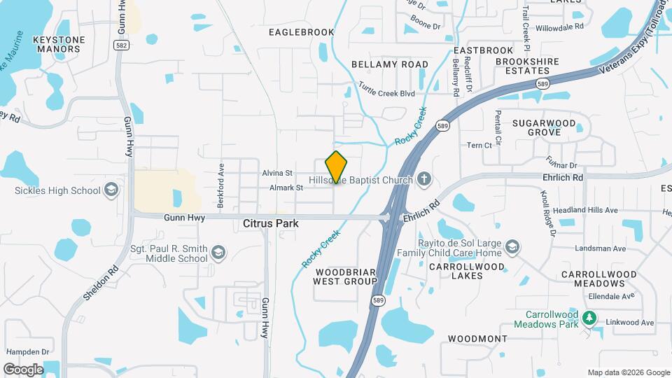 14503 Rocky Brook Dr Map and Location Details