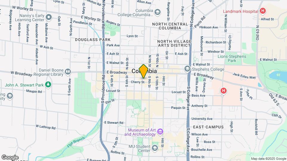 806 Cherry St, Unit 102 Mapa y Detalles de la Ubicación