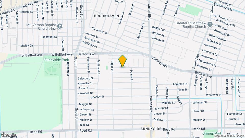 4438 Aledo St Map and Location Details