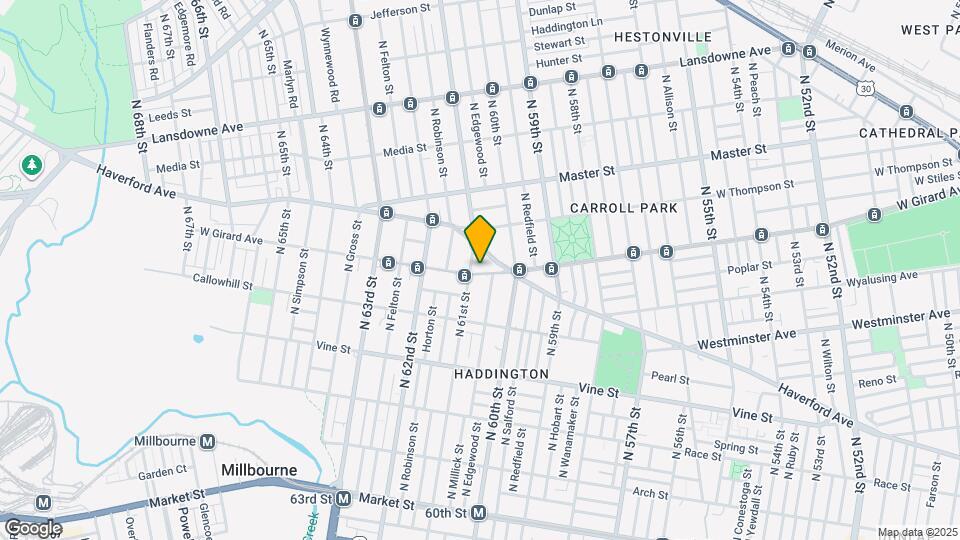 6061 W Girard Ave Map and Location Details