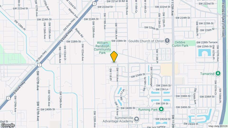 11824 SW 232nd St Map and Location Details