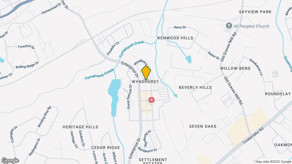 108 Northwynd Cir Map and Location Details