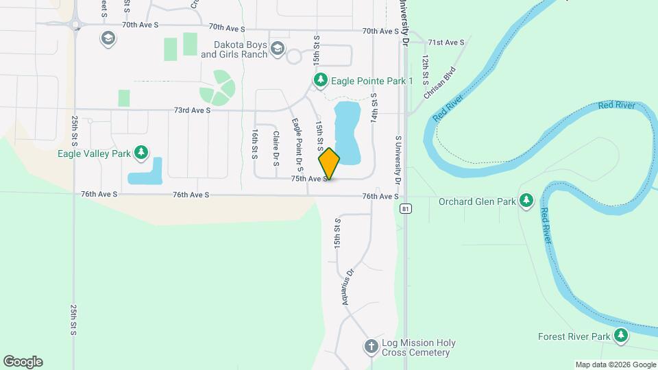 1496 75th Ave S Map and Location Details