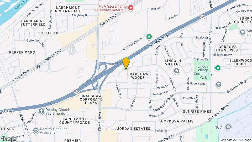 3120 Explorer Dr Map and Location Details