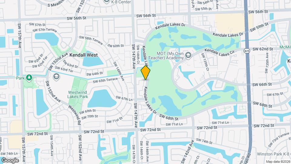 6500 Kendale Lakes Dr Map and Location Details