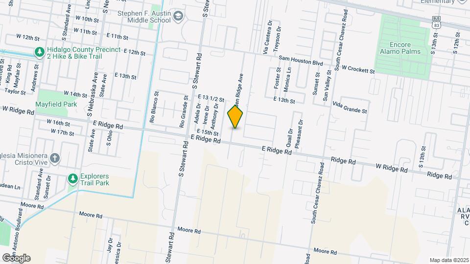 1505 Garden Ridge Ave Map and Location Details