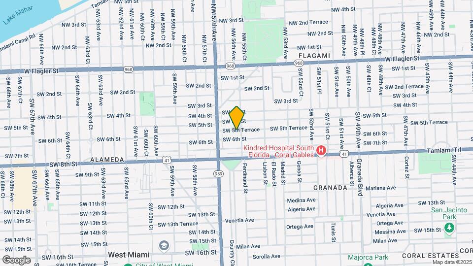 5620 SW 5th Terrace Map and Location Details