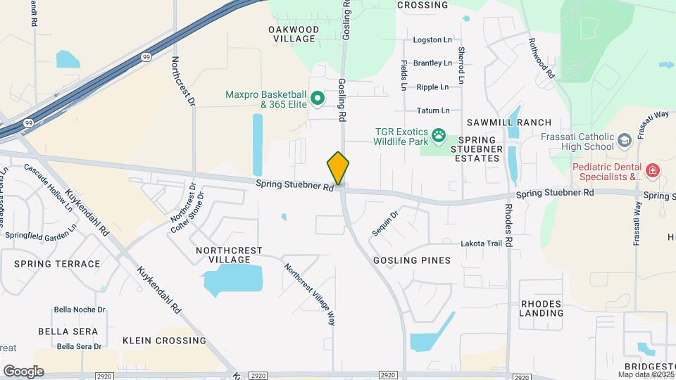 5713 Spring Stuebner Rd Map and Location Details