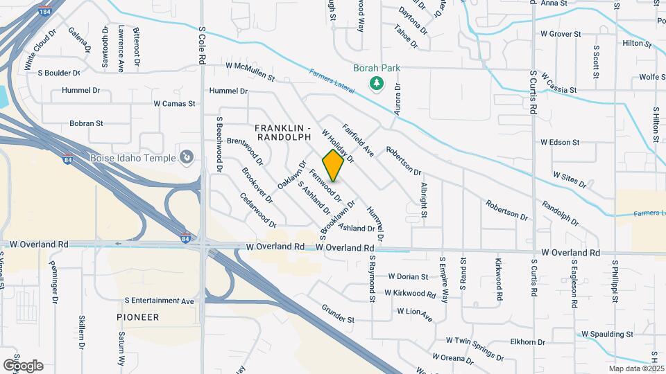 6730 Fernwood Dr Map and Location Details