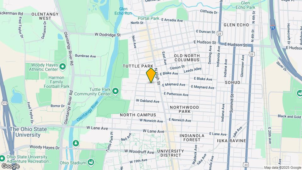 43 W Maynard Ave Map and Location Details
