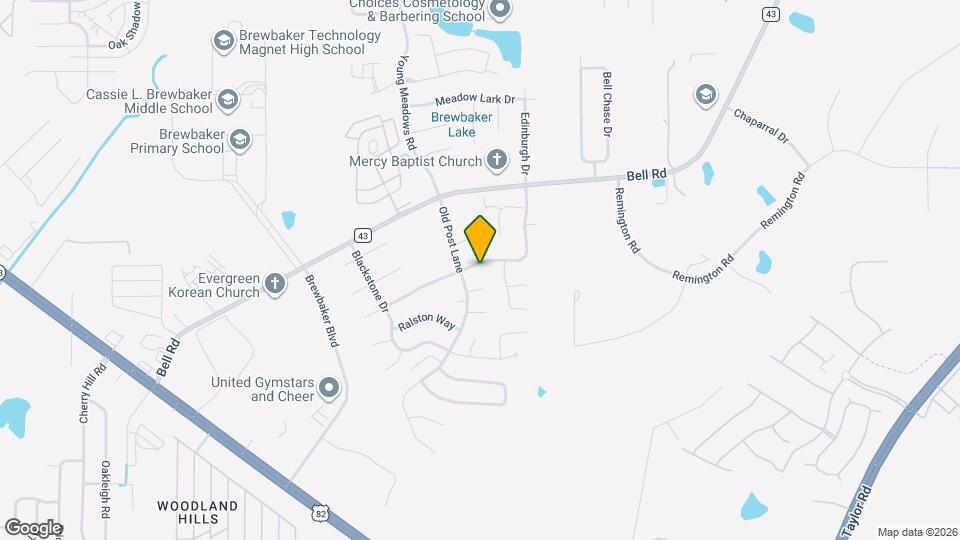 5825 Portsmouth Dr Map and Location Details