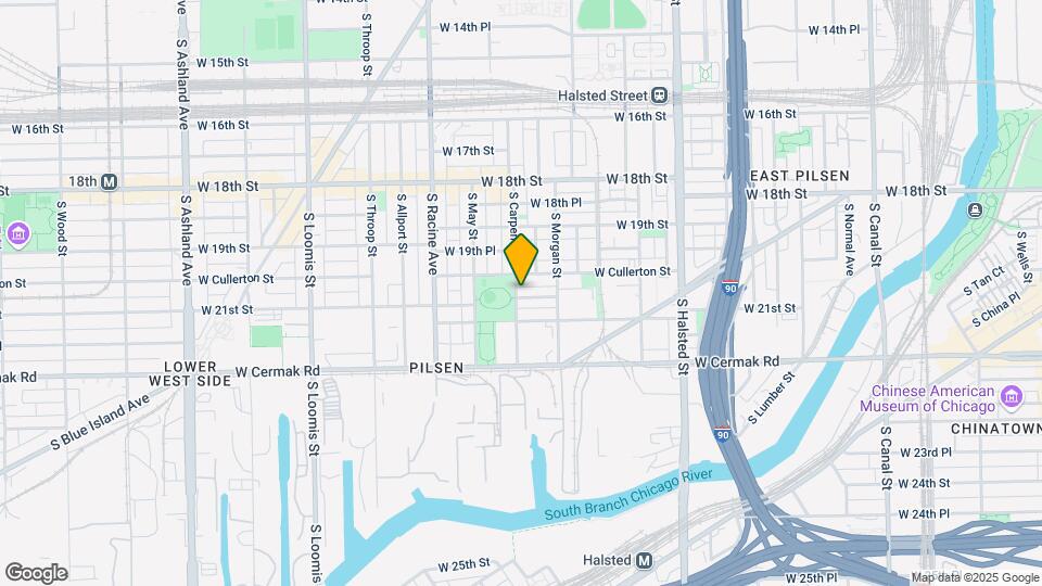1034 W 20th Pl Mapa y Detalles de la Ubicación
