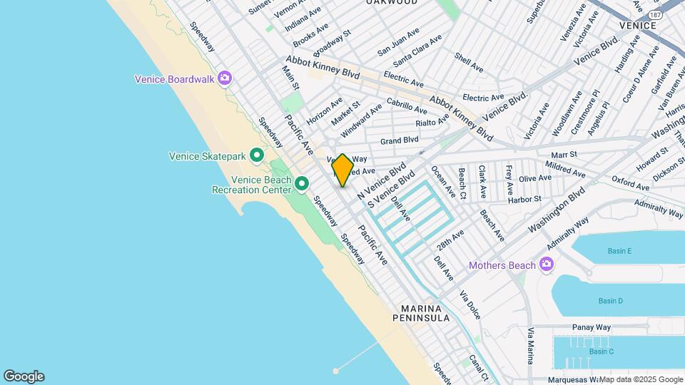 1918 Pacific Ave Map and Location Details