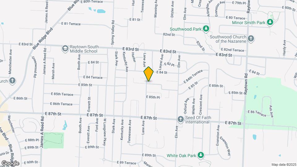 9006 E 85 St Map and Location Details