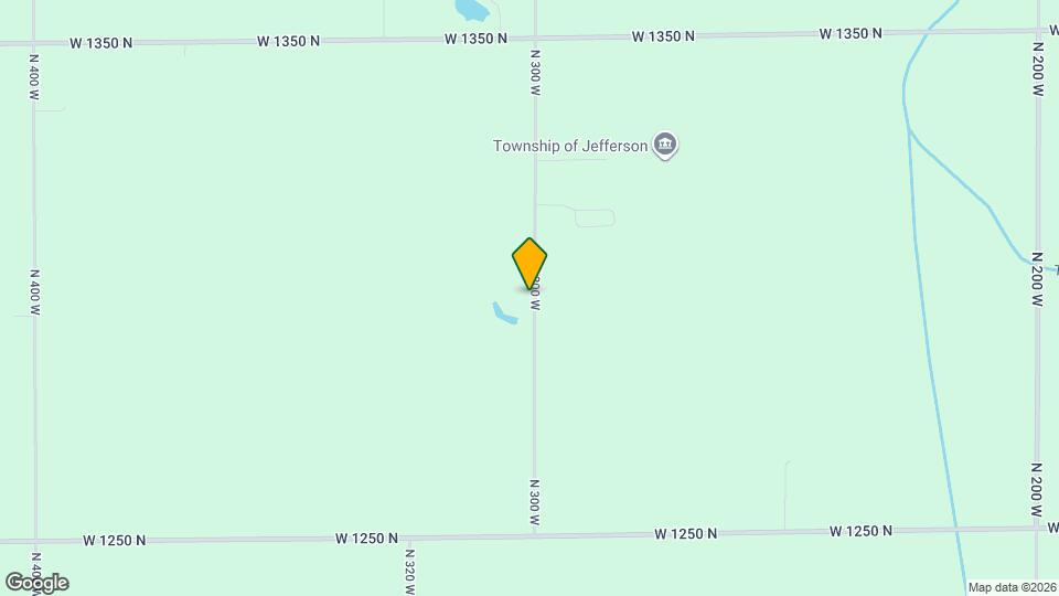 12985 N 300 W Map and Location Details