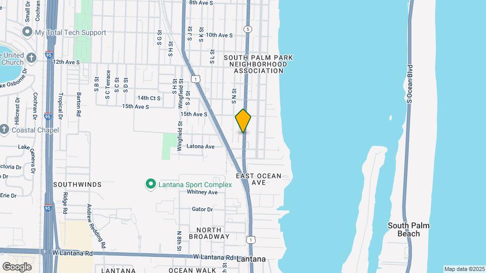 1609 S Federal Hwy Mapa y Detalles de la Ubicación