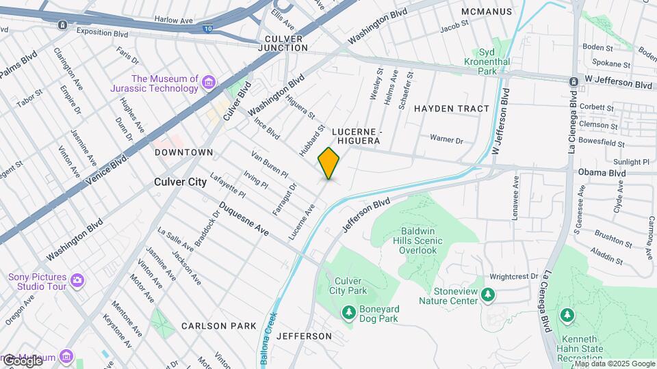 4211 Ince Blvd Map and Location Details