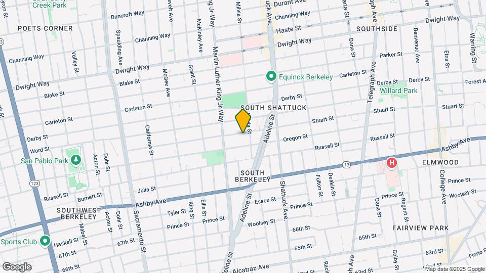 1934 Stuart St Map and Location Details