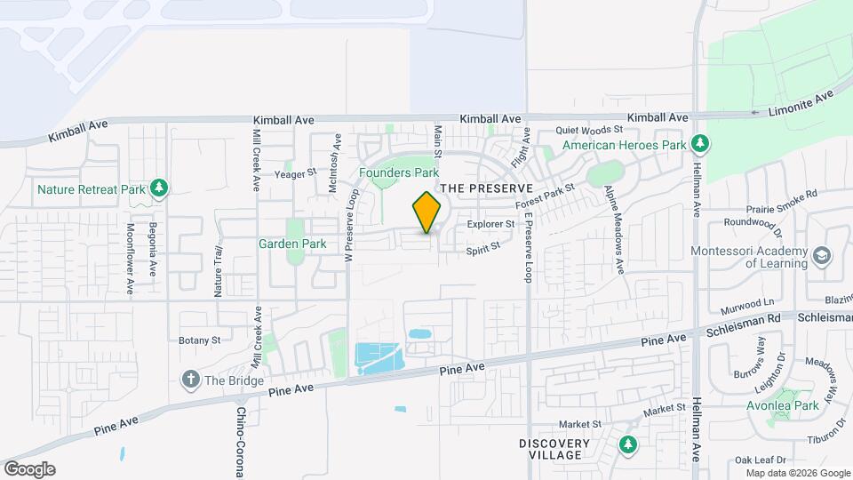 8276 Traveller St Map and Location Details