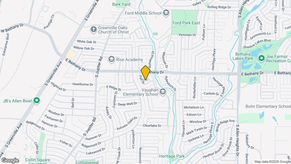 811 Fall Dr Map and Location Details