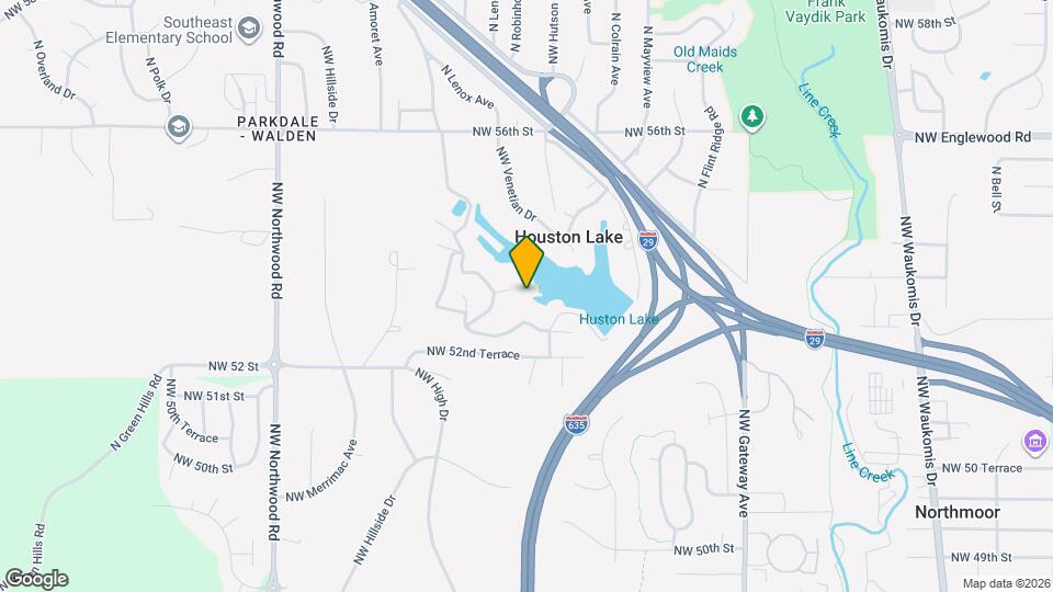 5323 NW Edgewood Cir Map and Location Details